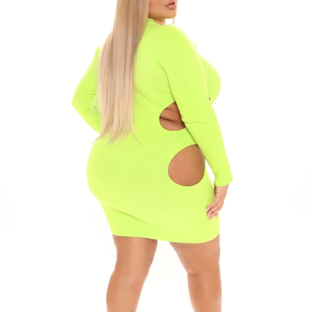 Sweater mini dress